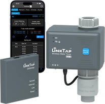 Linktap G2S Wireless Water Timer & Gateway, Smart Hose Timer for Garden, Weather Adaptive, Wider Range than Wifi, Real-Time Fault Detection & Notification, IP66, 2-Year Battery Life, 2-Year Warranty