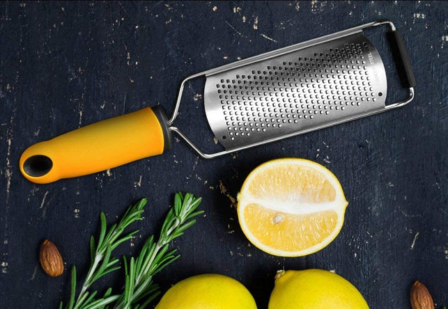 Citrus Zester Cheese Grater Multipurpose, Professional Stainless Steel Razor-Sharp Blade with Protective Cover, Parmesan Cheese,Lemon,Lime,Ginger,Chocolate,Fruits,Garlic,Kitchen Tools Dishwasher Safe